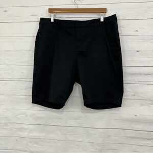 Lane Bryant Black High Rise Bermuda Shorts